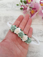 Load image into Gallery viewer, Sage Green Baby Band