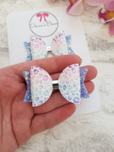 Load image into Gallery viewer, Lilac Leopard Pigtails