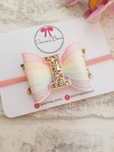 Load image into Gallery viewer, Rainbow Birthday Bow