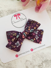 Load image into Gallery viewer, Floral Hand-Tied Bow