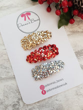 Load image into Gallery viewer, Christmas Snap Clips