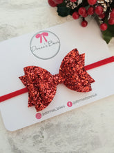 Load image into Gallery viewer, Classic Red Bow