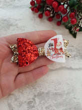 Load image into Gallery viewer, 1st Christmas Bow/Headband