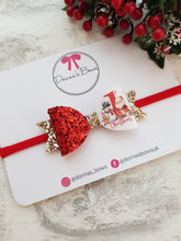 Load image into Gallery viewer, 1st Christmas Bow/Headband