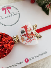 Load image into Gallery viewer, 1st Christmas Bow/Headband