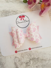 Load image into Gallery viewer, Pink Hearts Bow