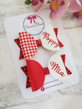 Load image into Gallery viewer, Personalised Red Bow