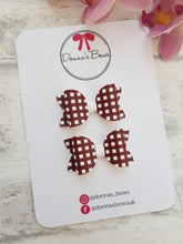 Load image into Gallery viewer, Mini Gingham Pigtails