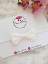 Load image into Gallery viewer, White Satin Babyband