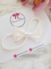 Load image into Gallery viewer, White Satin Babyband