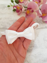 Load image into Gallery viewer, White Satin Babyband