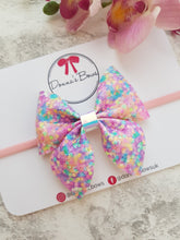 Load image into Gallery viewer, Glitter Effect Sailor Bow