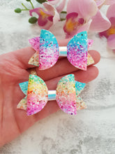 Load image into Gallery viewer, Glitter Effect Pigtails