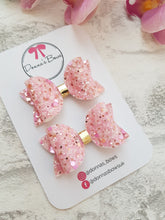 Load image into Gallery viewer, Small Pinky Gold Pigtails