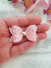 Load image into Gallery viewer, Small Pinky Gold Pigtails