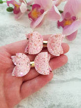 Load image into Gallery viewer, Small Pinky Gold Pigtails