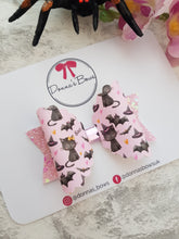 Load image into Gallery viewer, Spooky Pink Halloween Bow