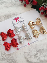 Load image into Gallery viewer, Teeny Christmas Pigtails