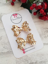 Load image into Gallery viewer, Teeny Christmas Pigtails