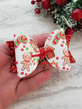 Load image into Gallery viewer, Christmas Charm Bow