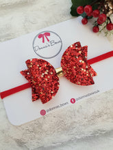 Load image into Gallery viewer, Gold Star Hairbow