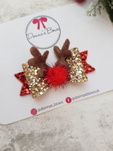 Load image into Gallery viewer, Reindeer Bow