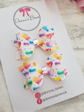 Load image into Gallery viewer, Colourful Heart Pigtails