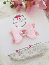 Load image into Gallery viewer, Pink Heart Bow
