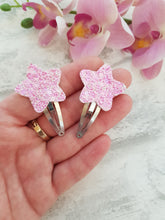 Load image into Gallery viewer, Pink Mini Star Clips