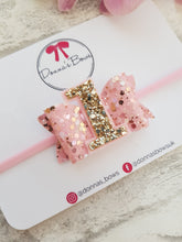 Load image into Gallery viewer, 1st Birthday Bow or Band