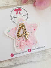 Load image into Gallery viewer, Confetti Bow Birthday Badge