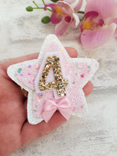 Load image into Gallery viewer, Confetti Bow Birthday Badge