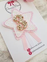Load image into Gallery viewer, Pink & White Birthday Badge