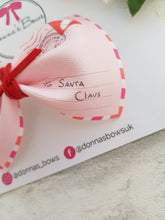 Load image into Gallery viewer, Santa Letter Hairbow