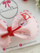 Load image into Gallery viewer, Santa Letter Hairbow