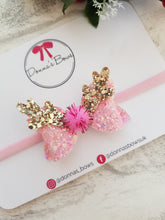 Load image into Gallery viewer, Pink Reindeer Babyband