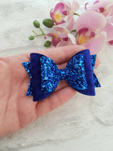 Load image into Gallery viewer, Royal Blue & Velvet Bow