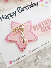Load image into Gallery viewer, Shooting Star Birthday Clip