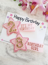 Load image into Gallery viewer, Shooting Star Birthday Clip