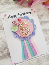 Load image into Gallery viewer, Colourful Birthday Badge
