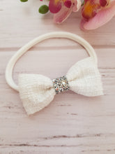 Load image into Gallery viewer, White Fabric Babyband