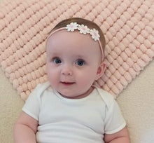 Load image into Gallery viewer, Pink Daisy Baby Band