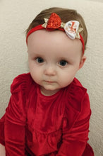 Load image into Gallery viewer, 1st Christmas Bow/Headband