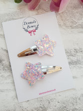 Load image into Gallery viewer, Sparkle Star Clips