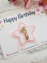 Load image into Gallery viewer, Star Birthday Badge