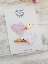 Load image into Gallery viewer, Pink Heart Clips