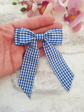 Load image into Gallery viewer, Royal Blue Gingham Sailor