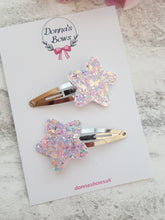 Load image into Gallery viewer, Sparkle Star Clips