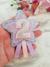 Load image into Gallery viewer, Rosette Birthday Badge