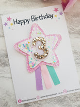 Load image into Gallery viewer, Colourful Rosette Birthday Badge